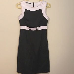 JUST IN!! Black and White Cocktail Dress